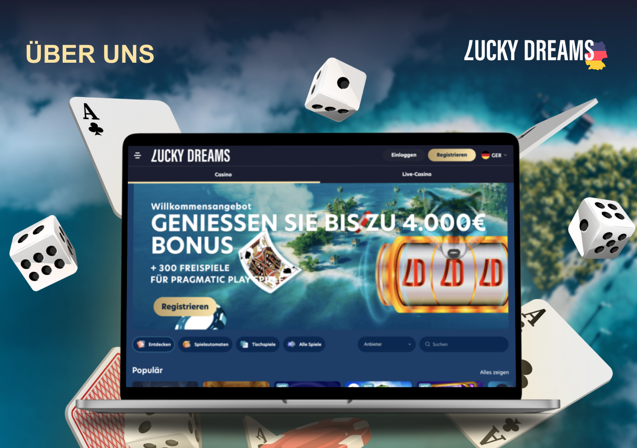 Lucky Dreams Online-Kasino-Spielplattform