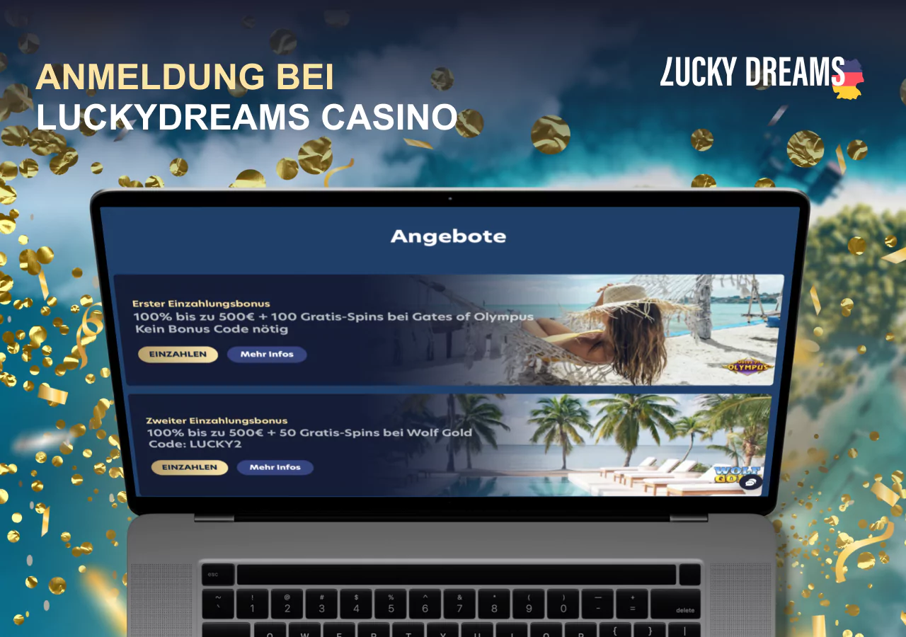 Bonusprogramm für Lucky Dreams-Benutzer